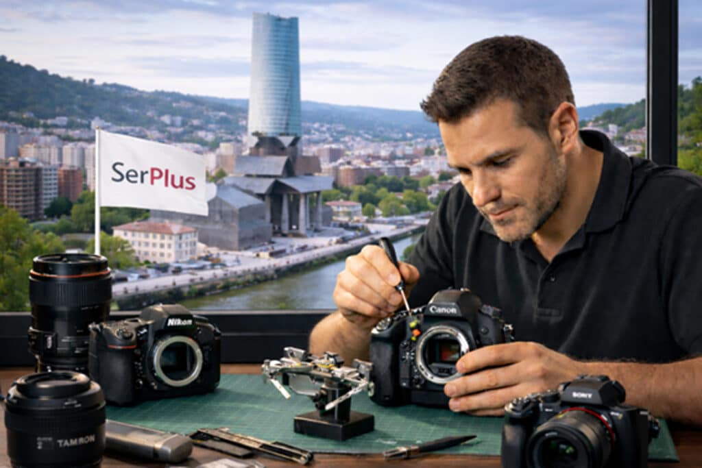 reparación de cámaras en Bilbao servicio técnico SerPlus País Vasco
