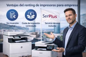 Renting de impresoras para empresa