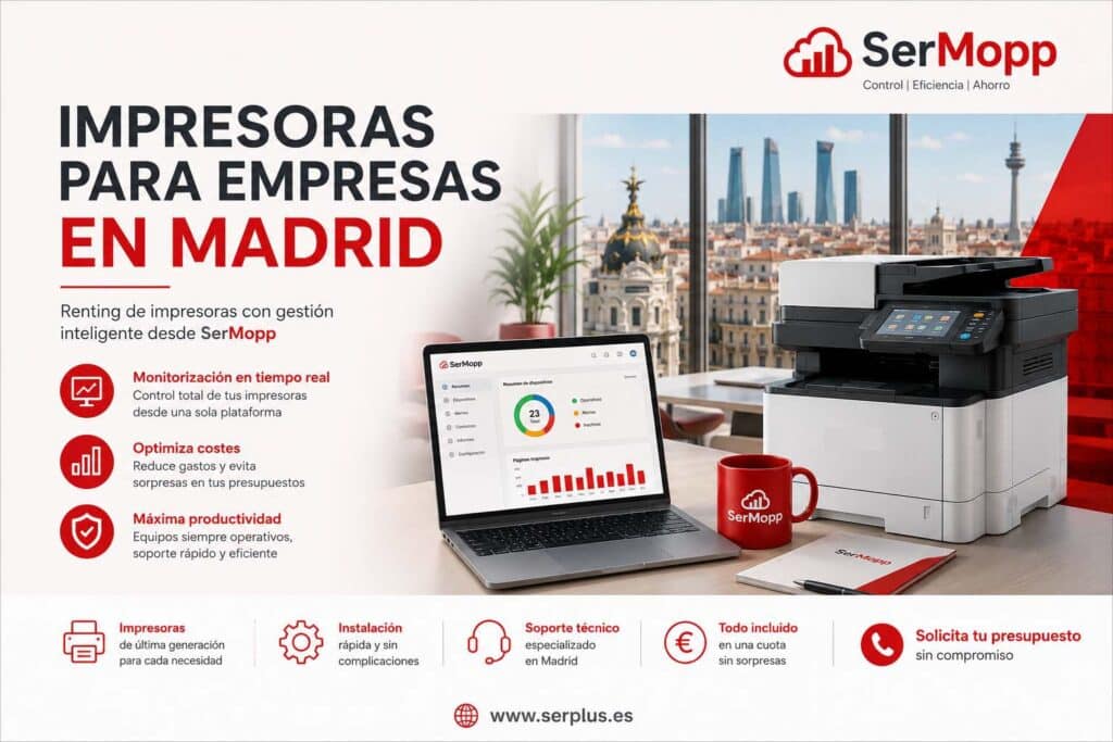 renting impresoras Madrid