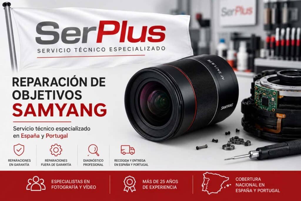 Reparar Objetivo Samyang
